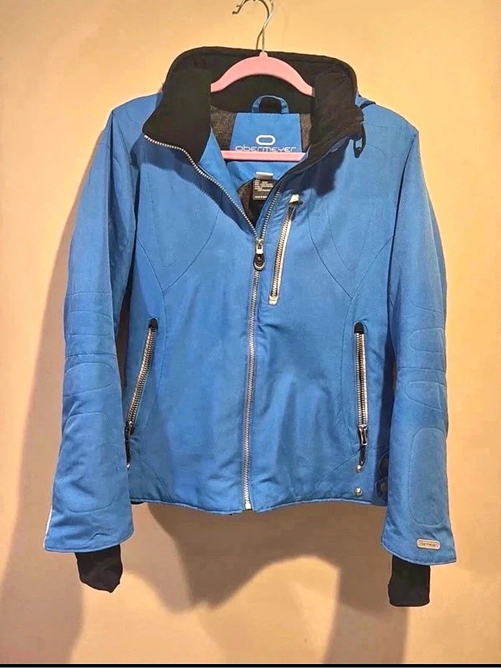 Obermeyer Women Ski Jacket Blue Size 8